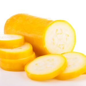 SQUASH YELLOW SLICED COIN