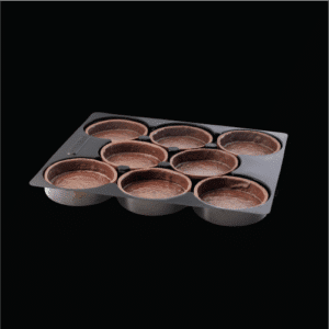 TART SHELL CHOC RND XL 3.94"