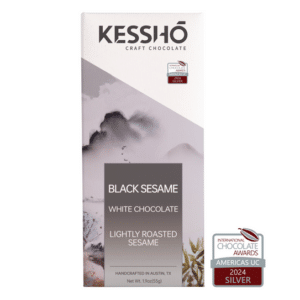 BLACK SESAME WHITE CHOCOLATE