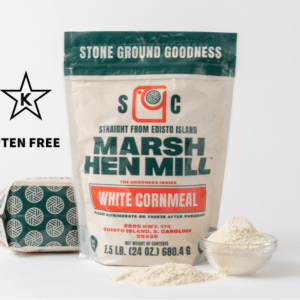STONE GROUND WHITE CORNMEAL