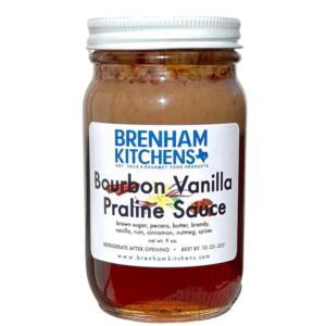 BOURBON VANILLA PRALINE SAUCE