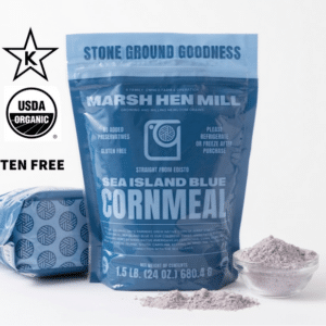 STONE GROUND BLUE CORNMEAL