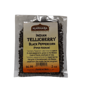 TELLICHERRY PEPPERCORNS 1 LB